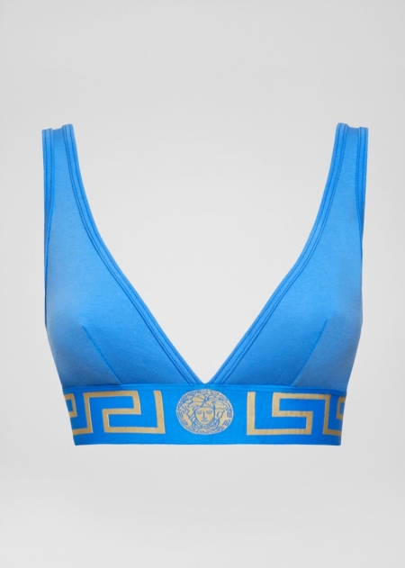 Versace Greca Border Triangle Sport Bh Dam - 351728GYN